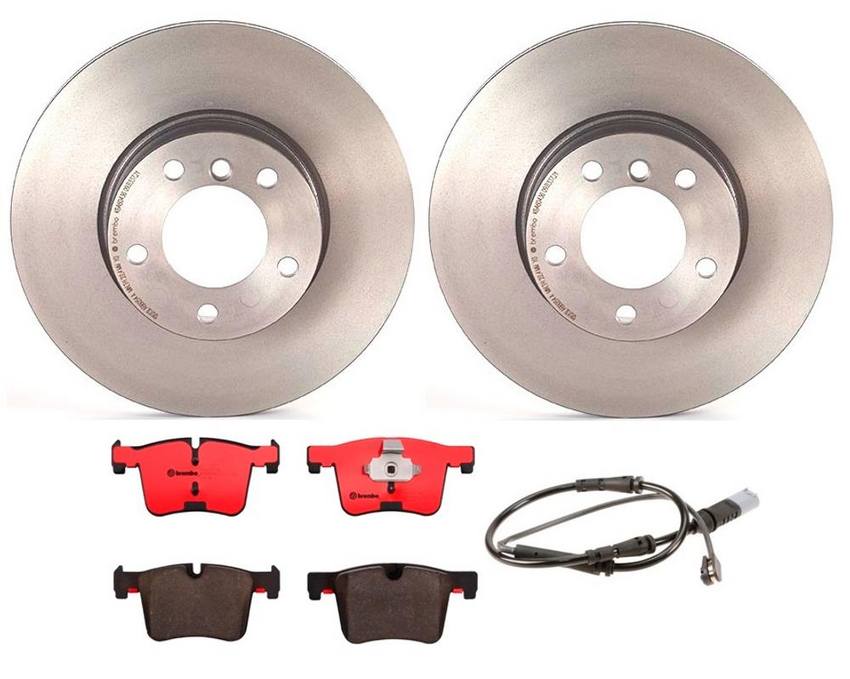 BMW Brembo Brake Kit - Pads and Rotors Front (312mm) (Ceramic) 34356792289 - Brembo 1529157KIT